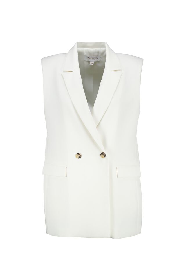 Tijdloze gilet met knoopsluiting image number 1