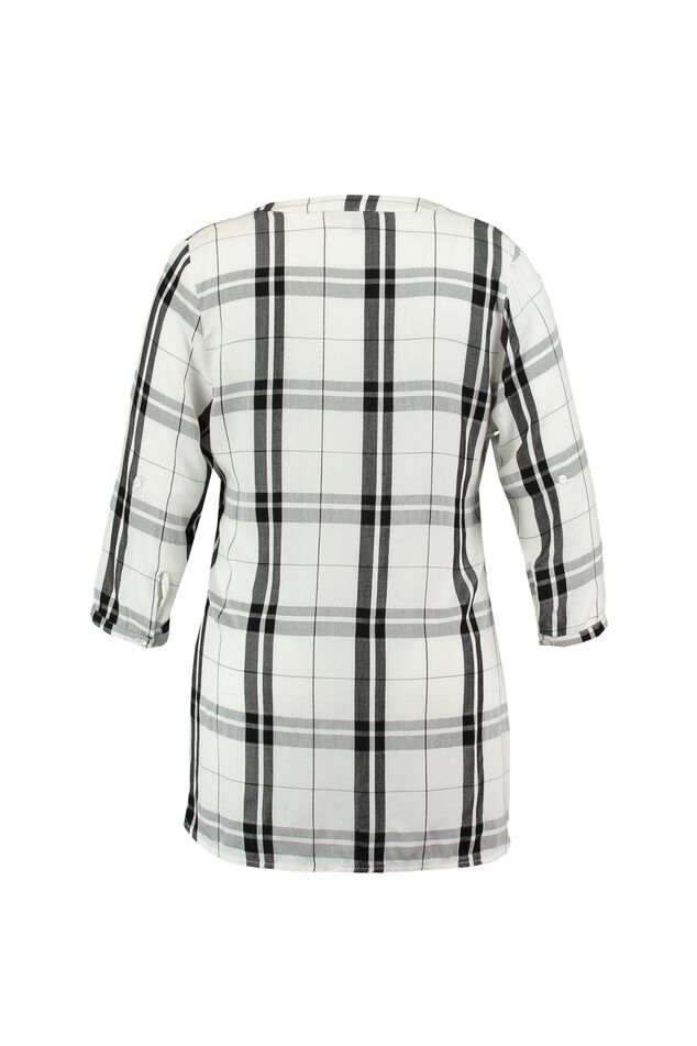 Geruite blouse image number 2