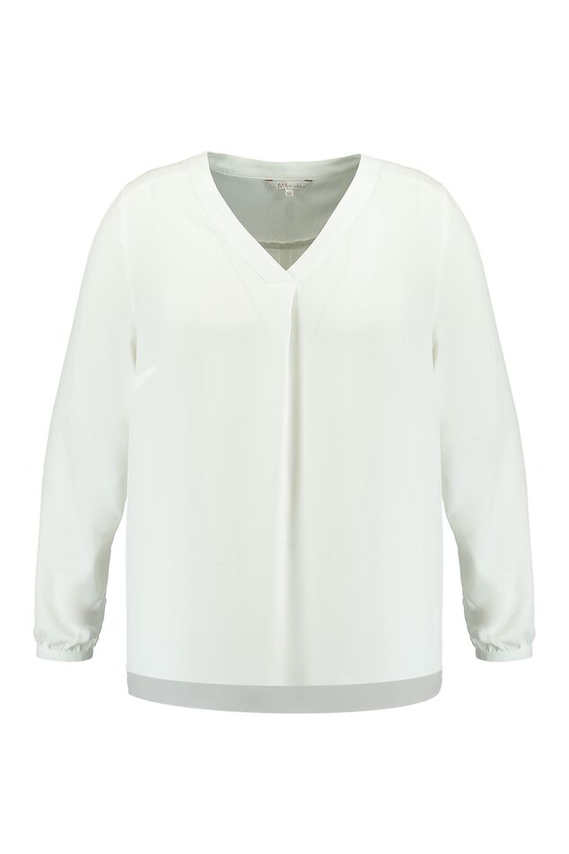 Blouse de couleur unie image number 1