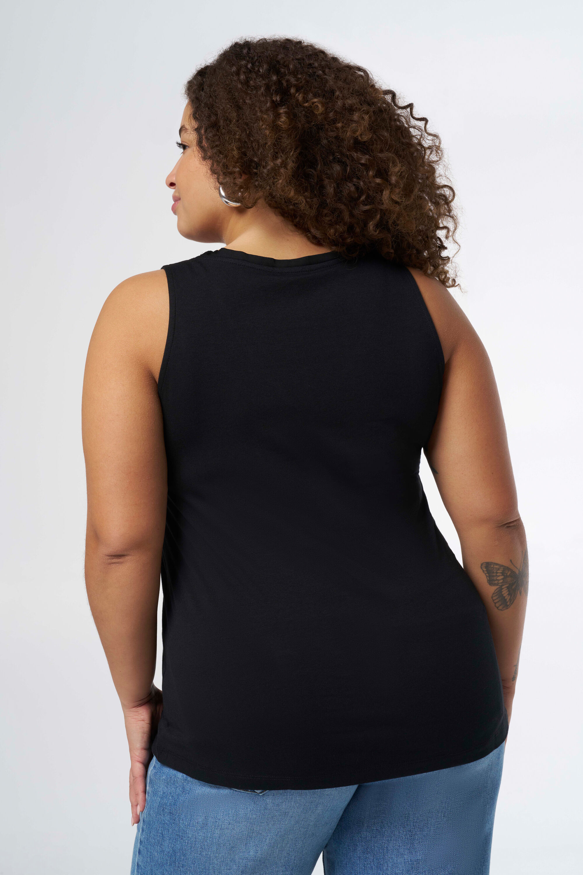 Top met V-hals image number 3