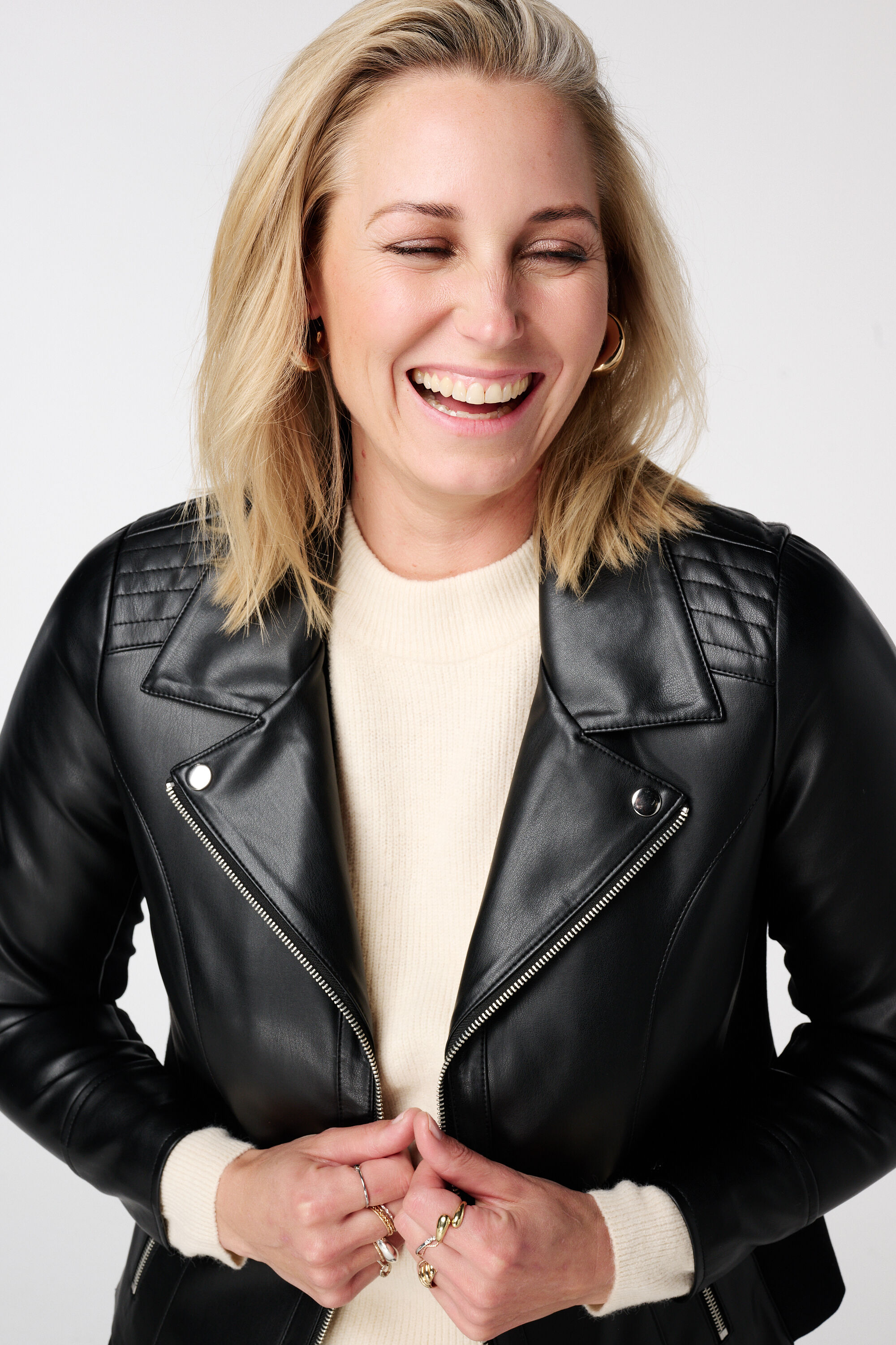  Bikerjasje van imitatieleer image number 4