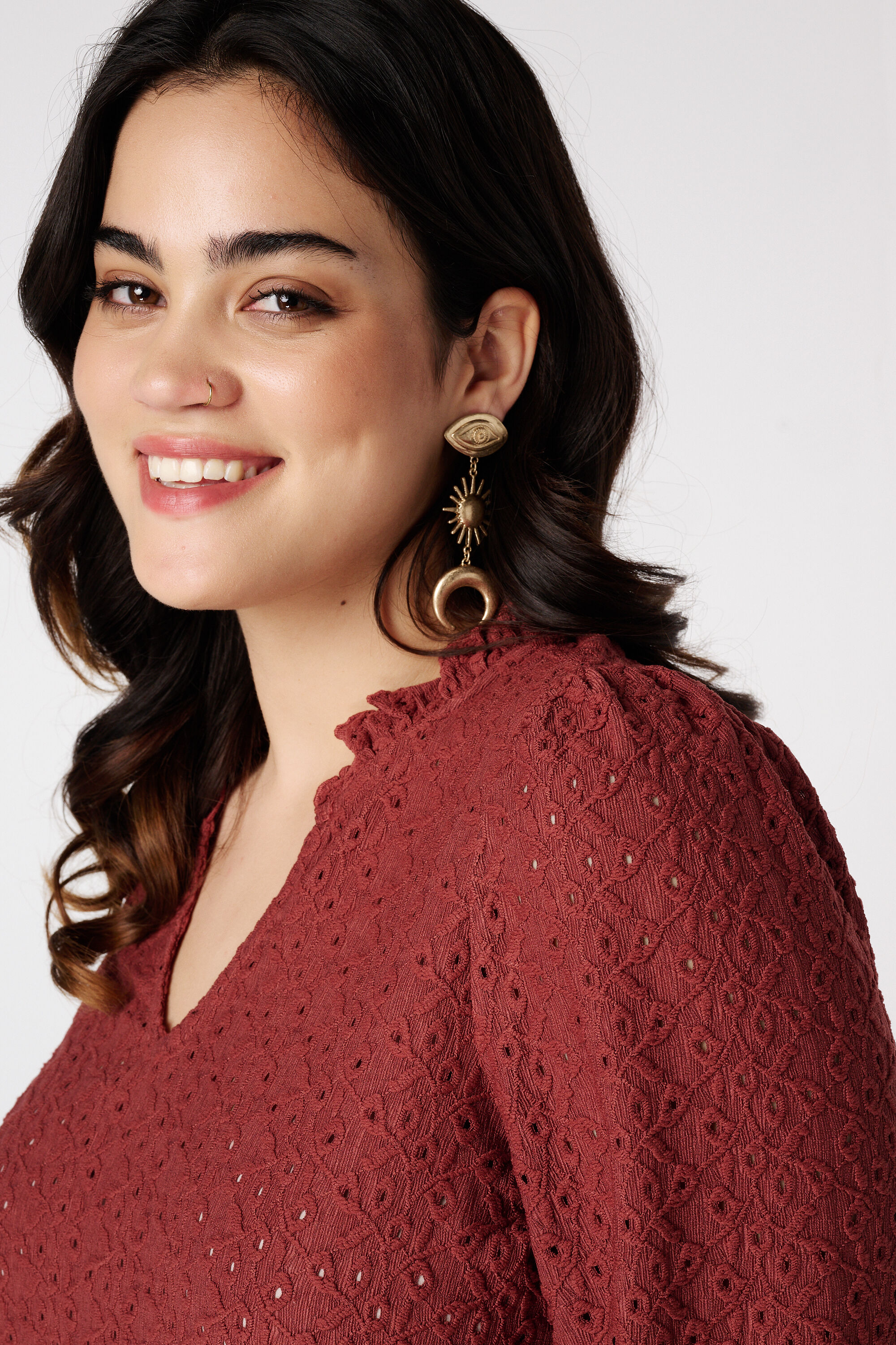 Haut avec broderie image number 3