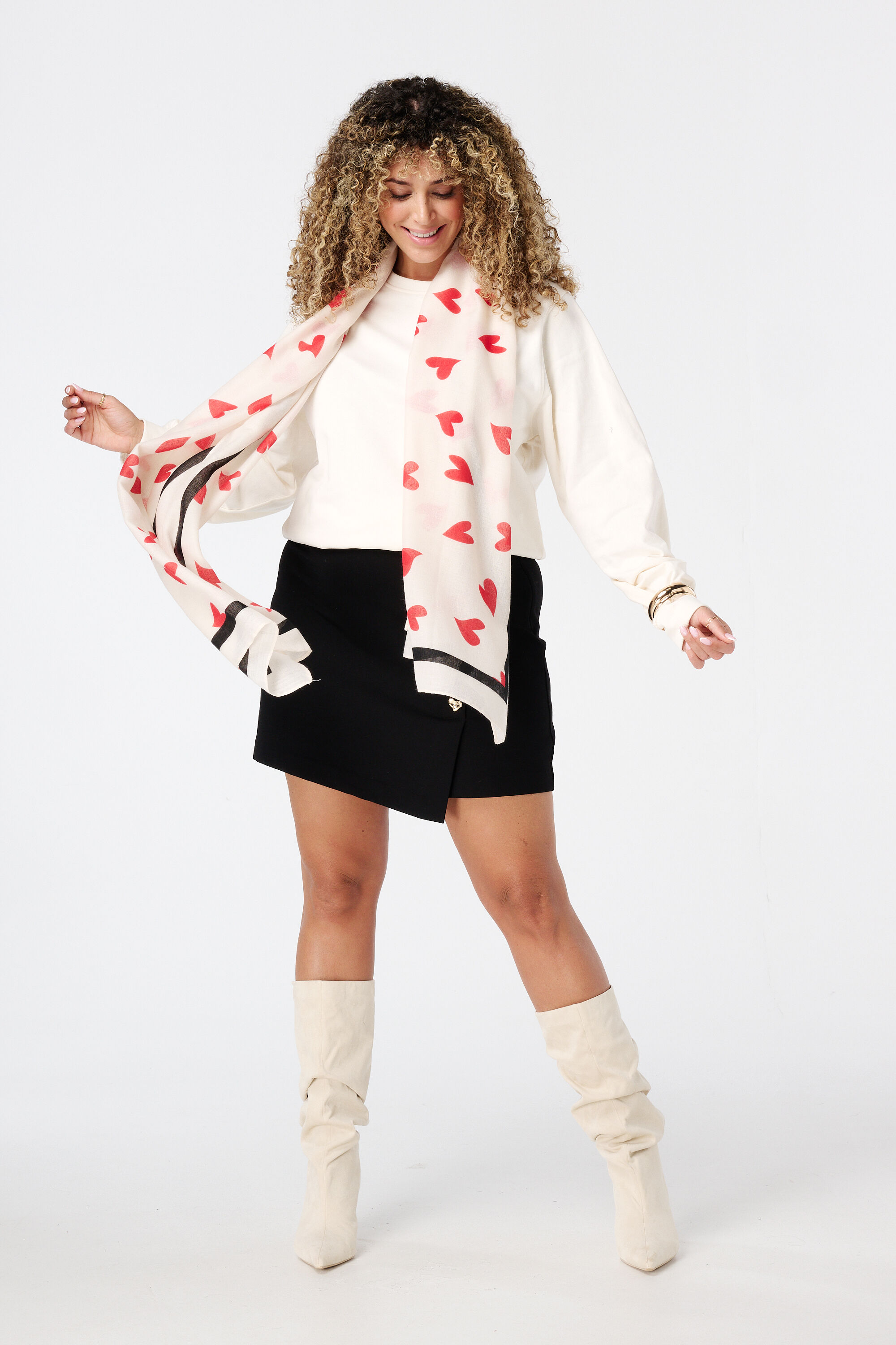 Sjaal met print image number 2