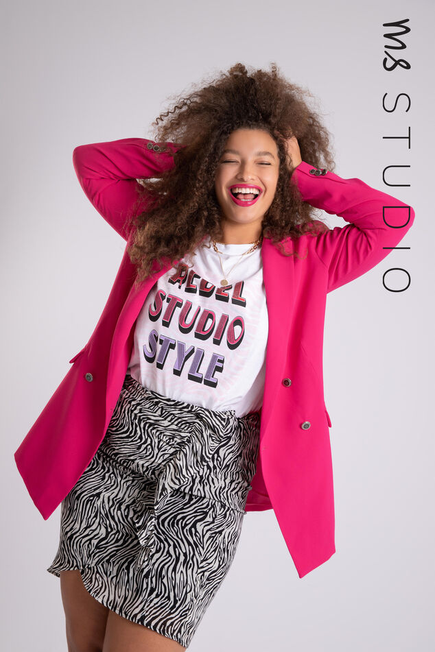 Rok met zebraprint image number 0