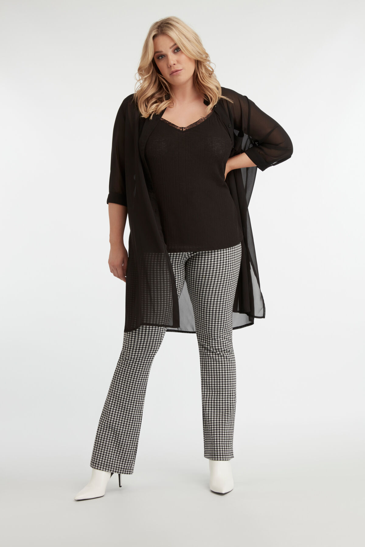 Transparante blouse image number 4