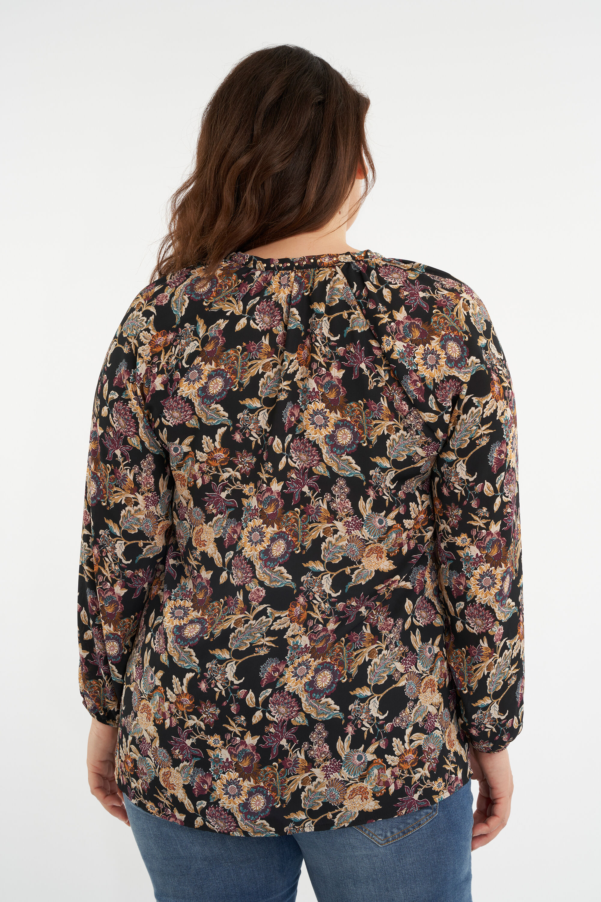 Blouse met print image number 4