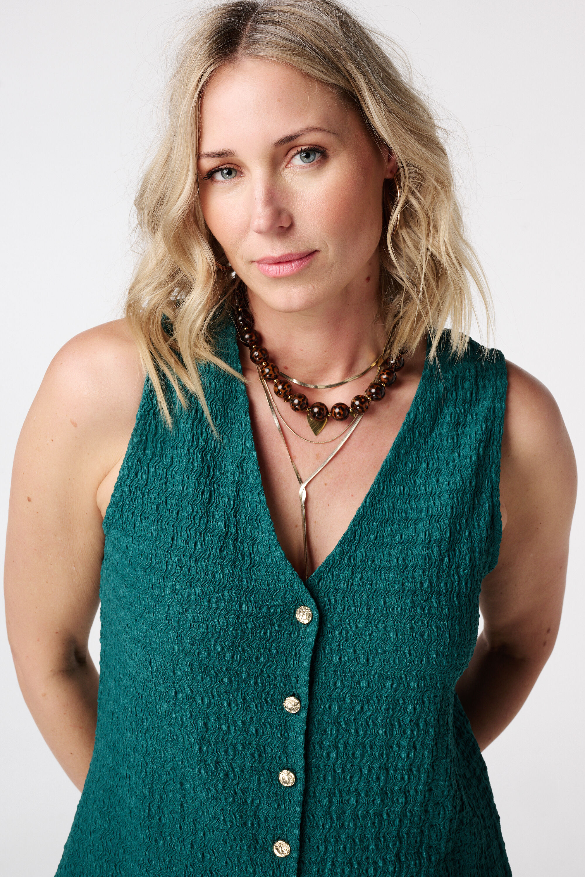 Top avec fermeture &agrave; boutons image number 4