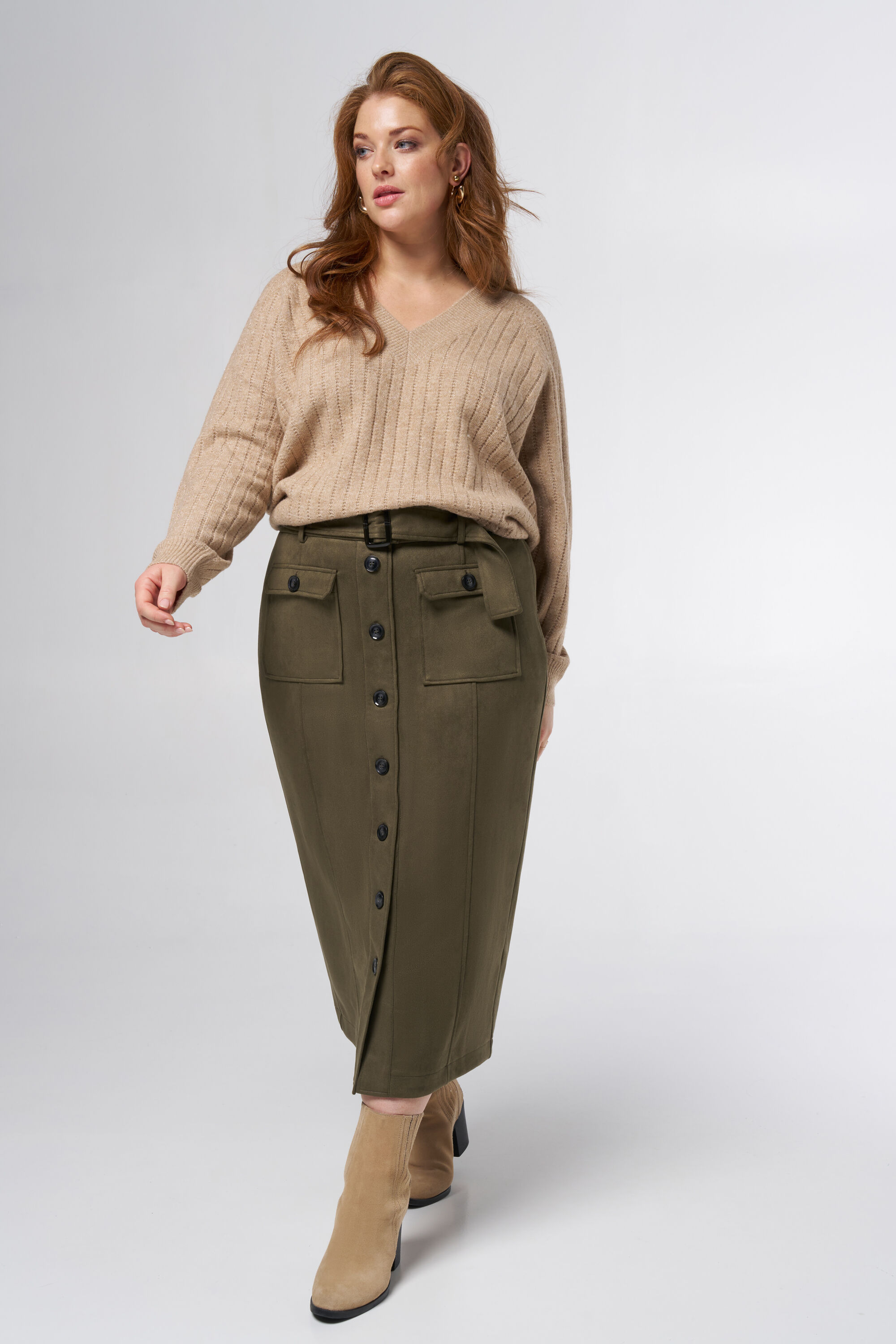 Gebreide trui met structuur image number 5