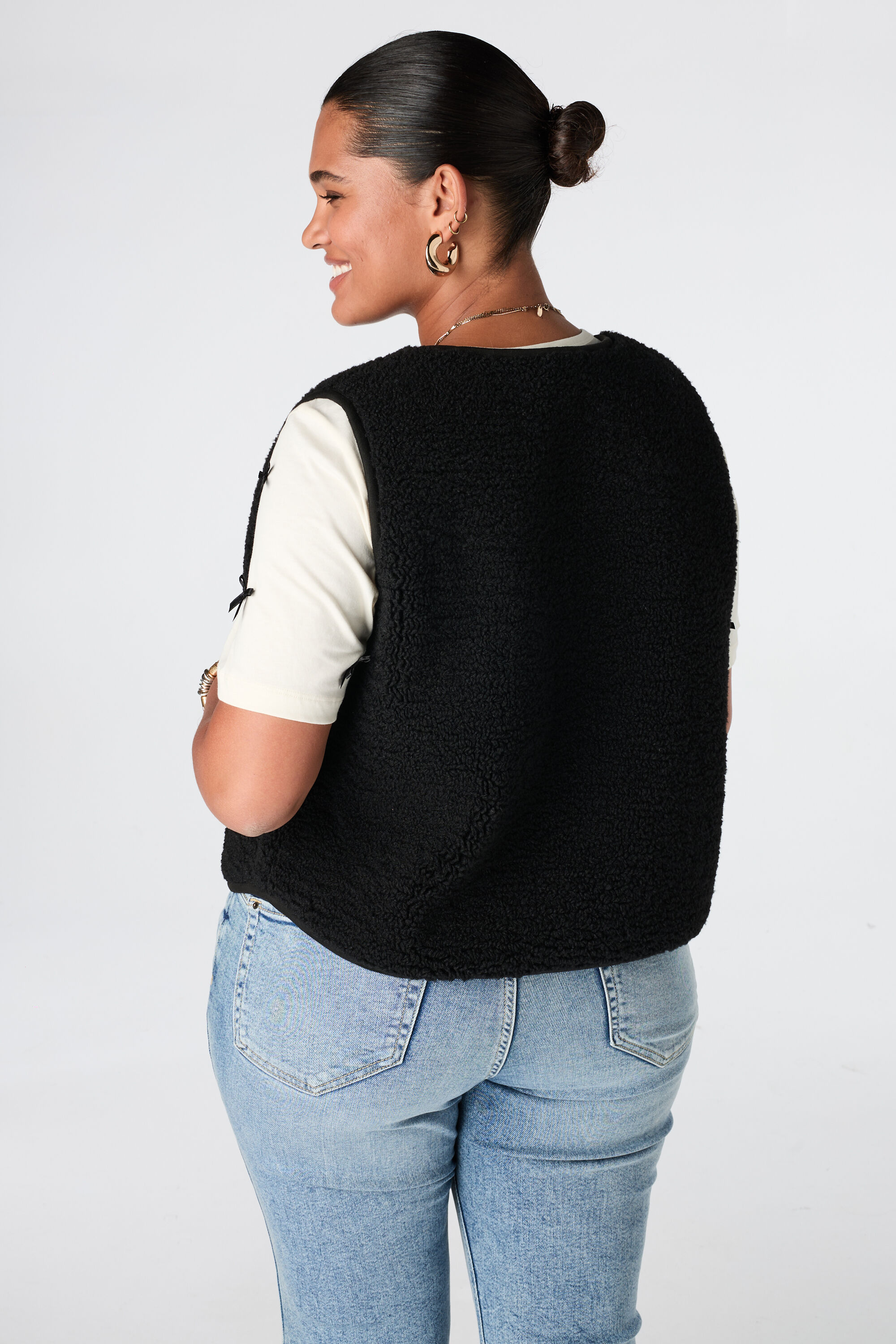 Teddy gilet image number 3