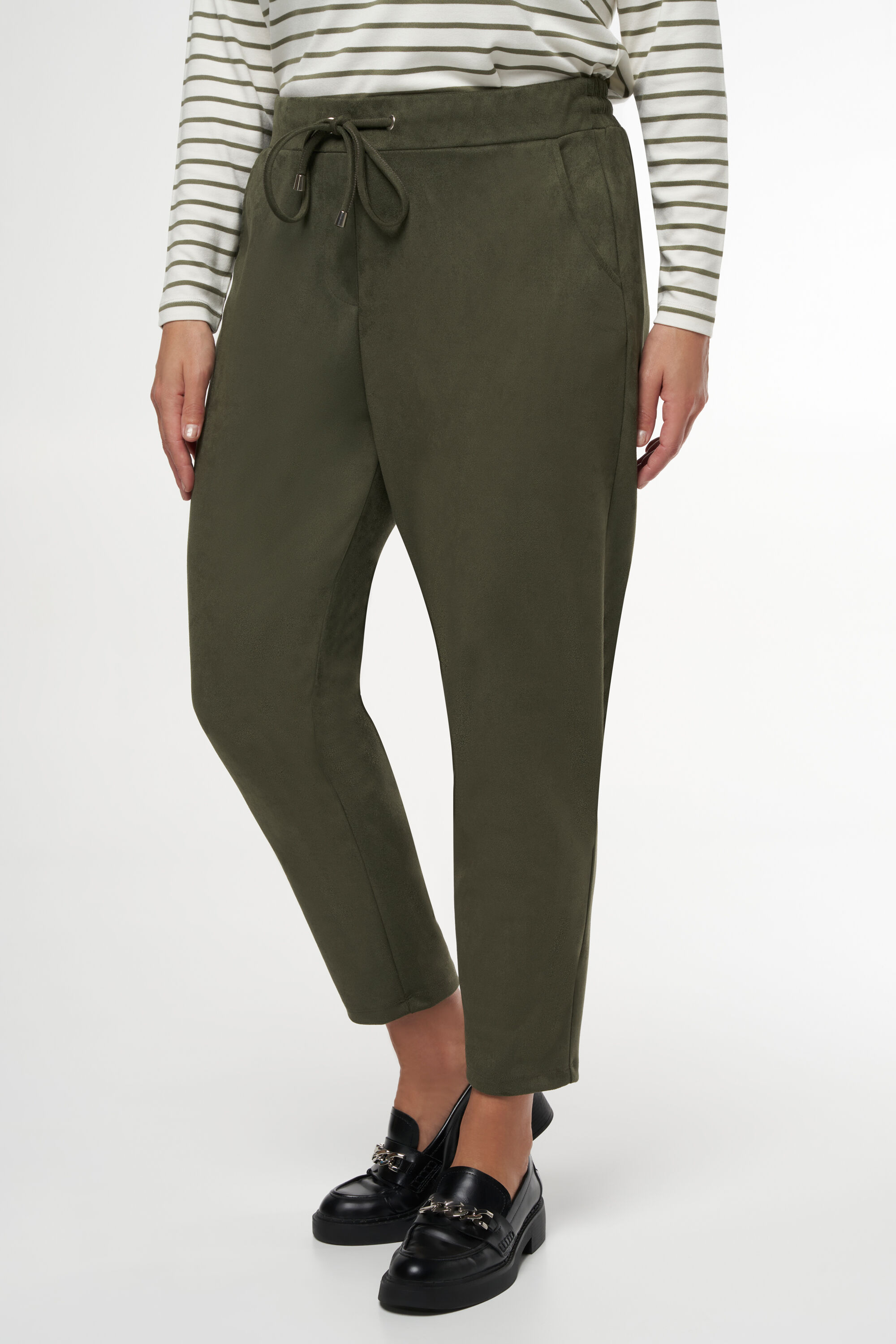 Broek met suedelook image number 5