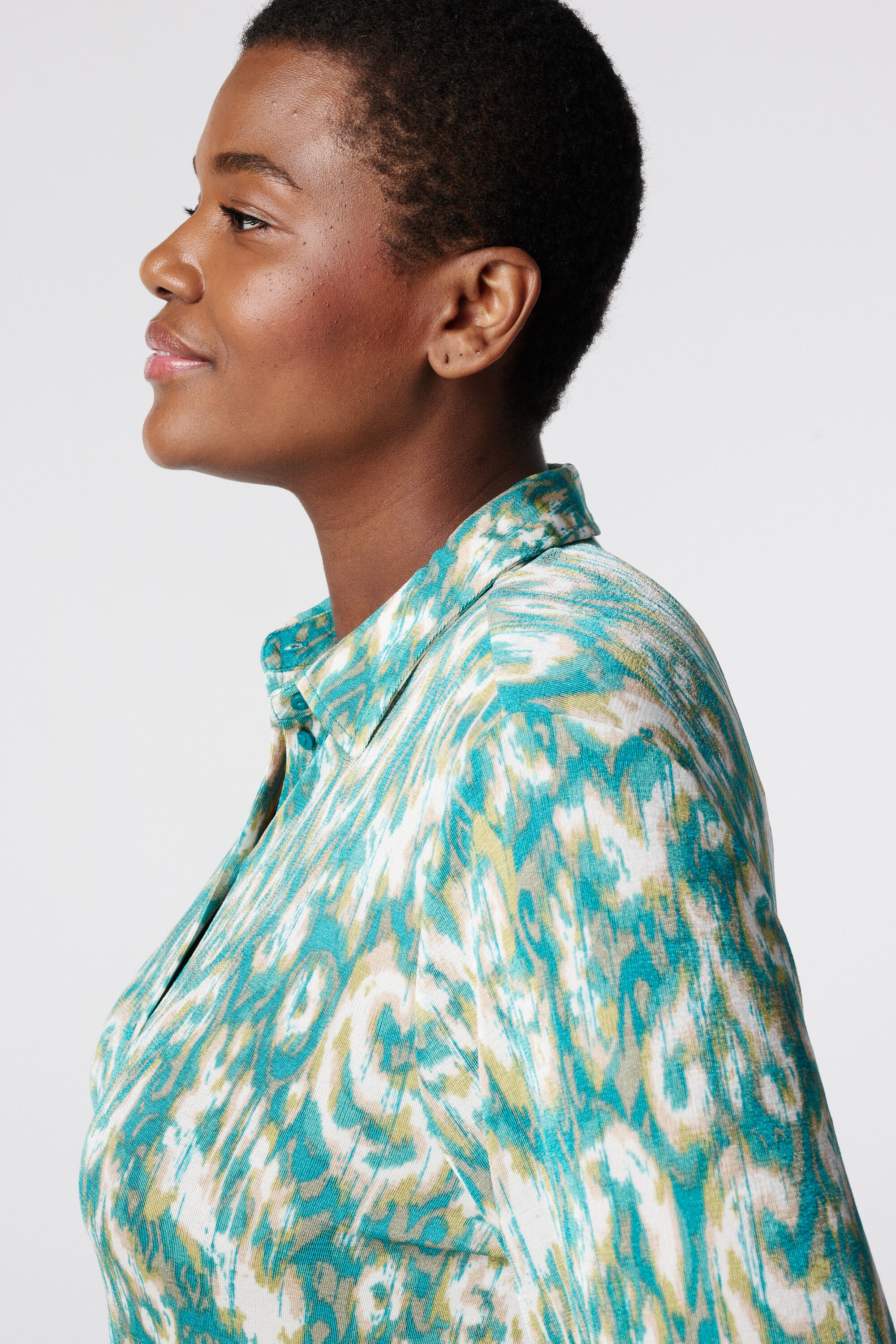 Chemisier &agrave; imprim&eacute; image number 4