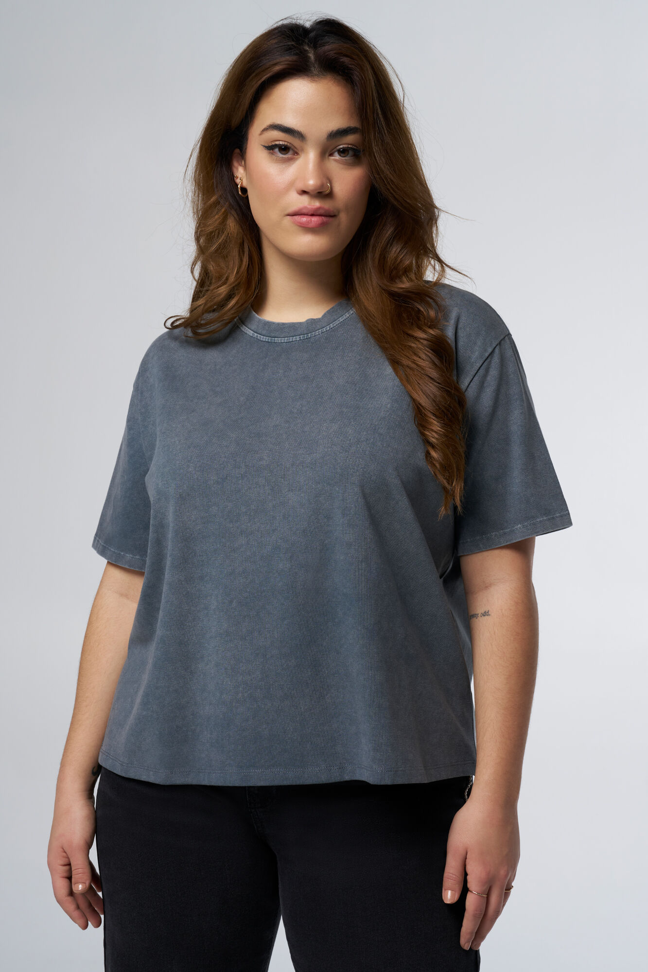 Tee shirt ample et court femme new arrivals