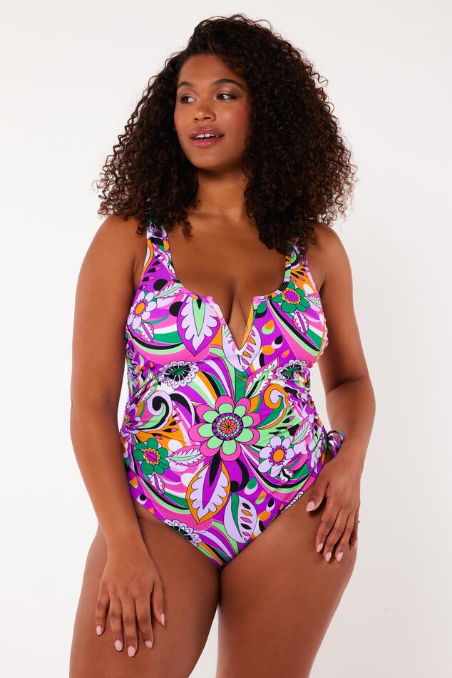 Badpak met v-shape detail image number 7