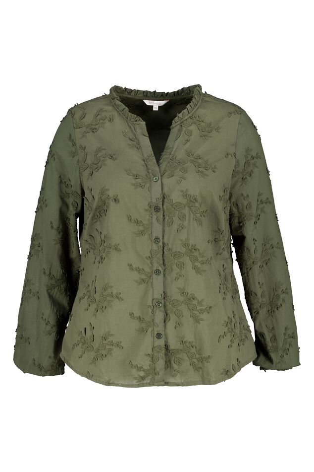 Chemisier avec broderie image number 1