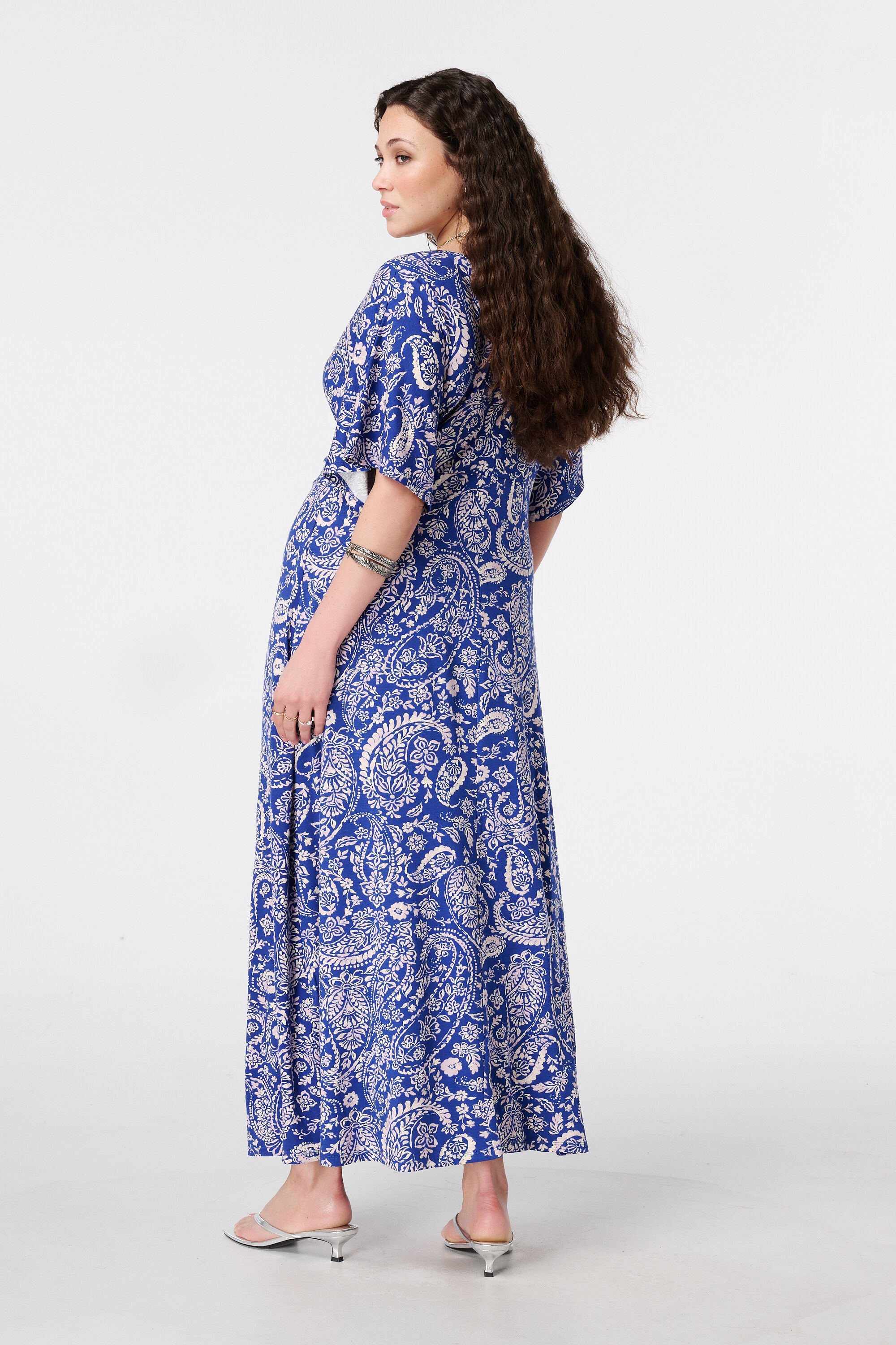 Maxi jurk met print image number 3