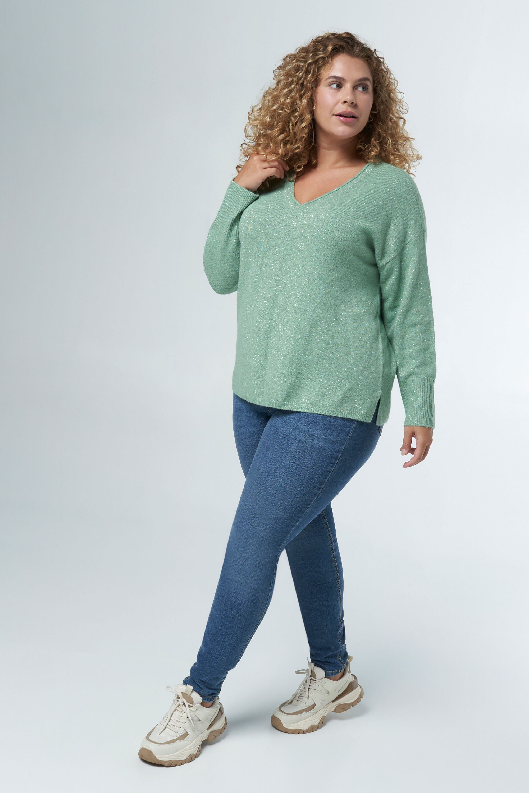 Trui met glitter image number 5