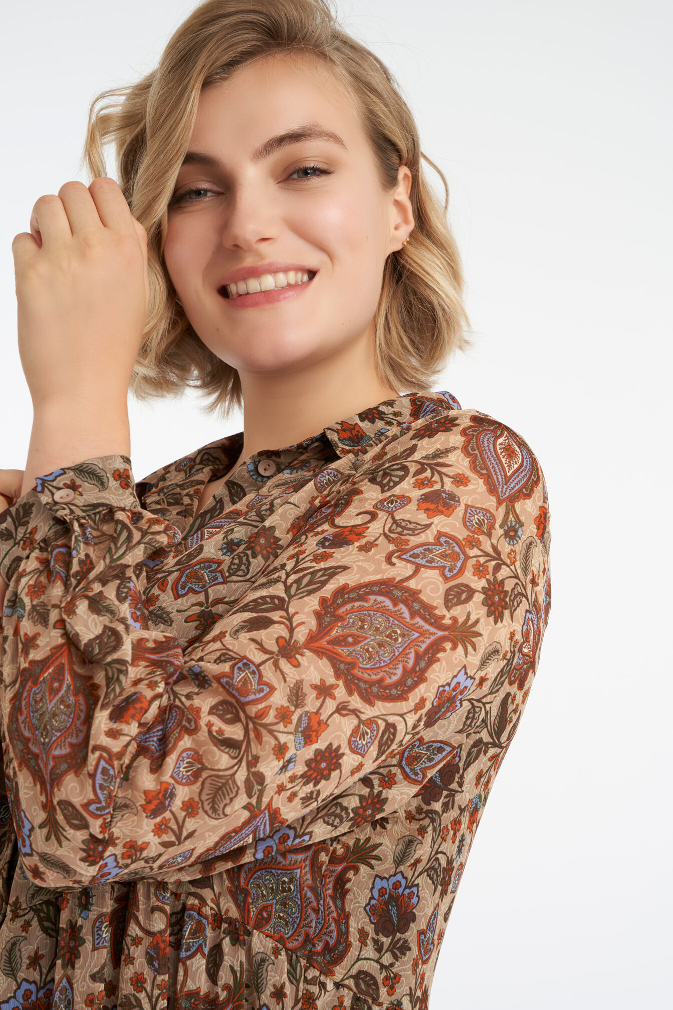 Romantische lange jurk image number 5