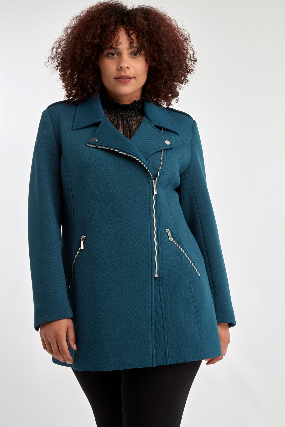 Manteau style motard deals