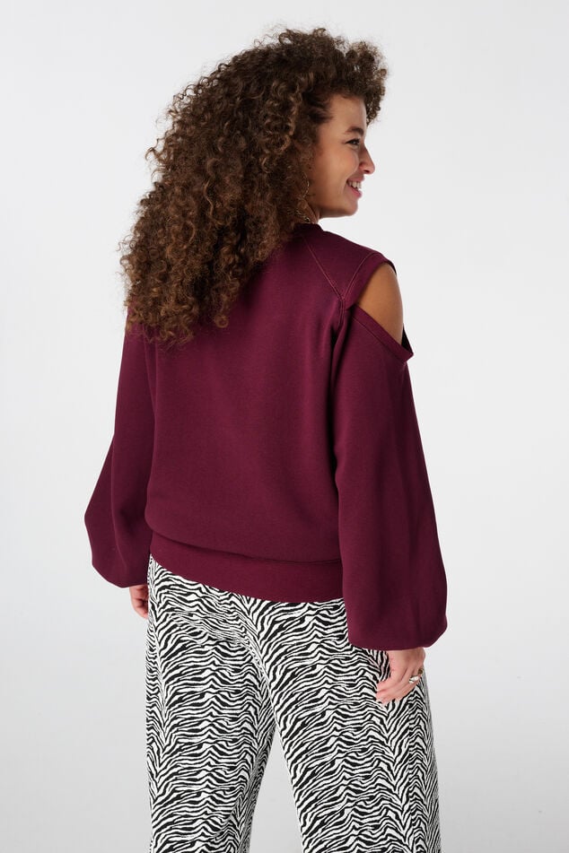 Pull avec épaule découpée image number 3