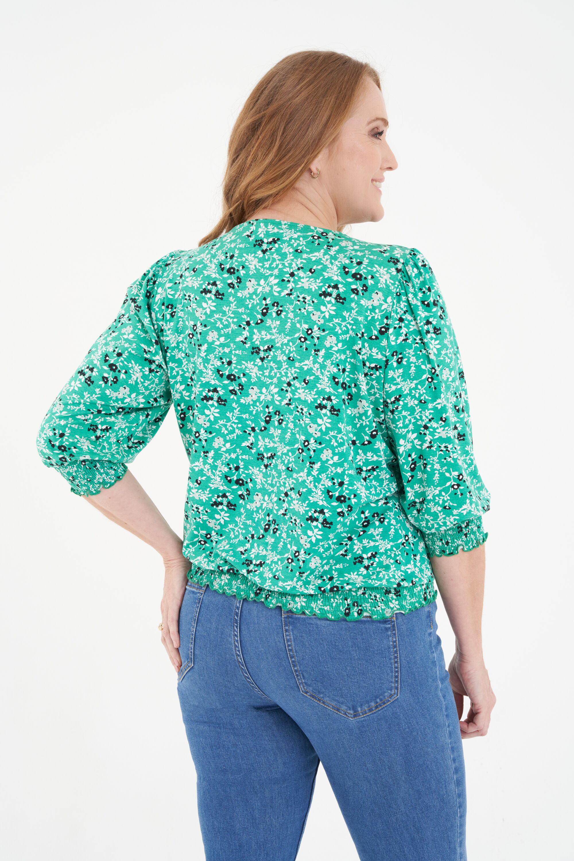 Overslag top met print image number 4