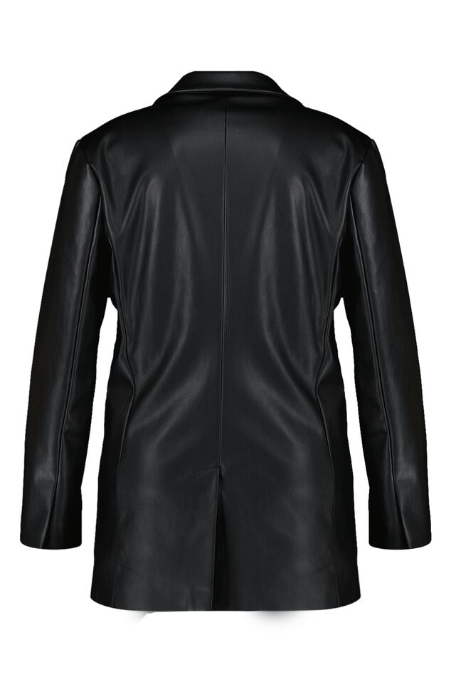 Blazer en similicuir image number 3