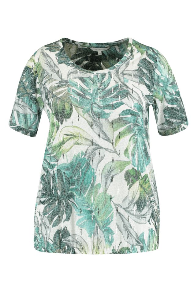 Haut à imprimé feuilleté  image number 2