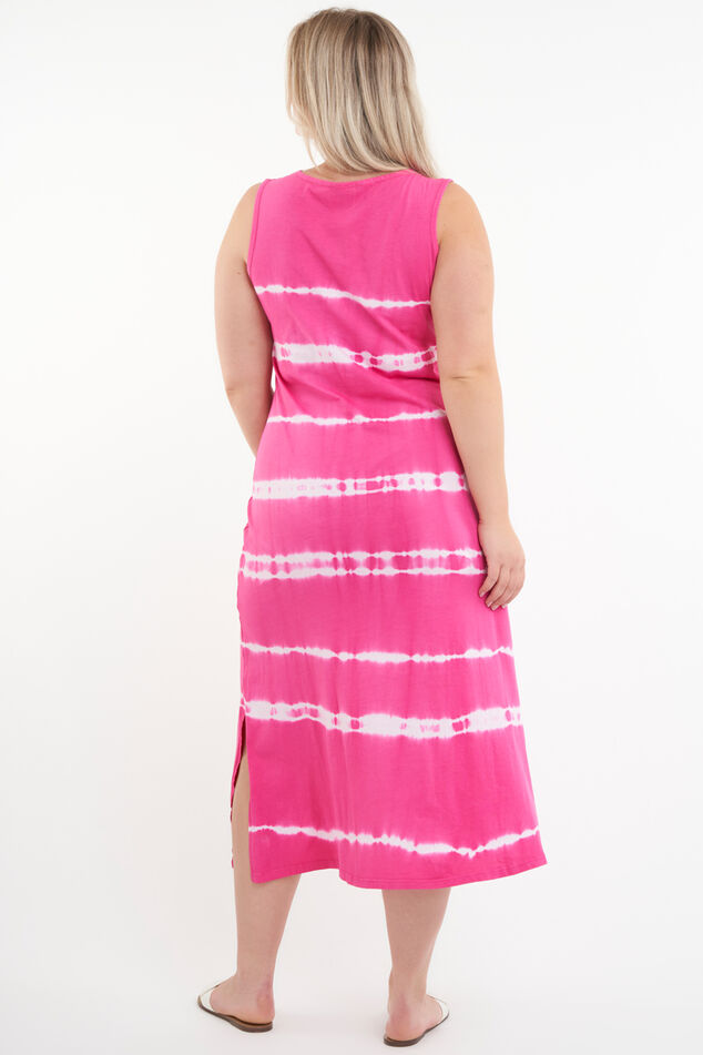 Jurk met tie-dye print image number 3