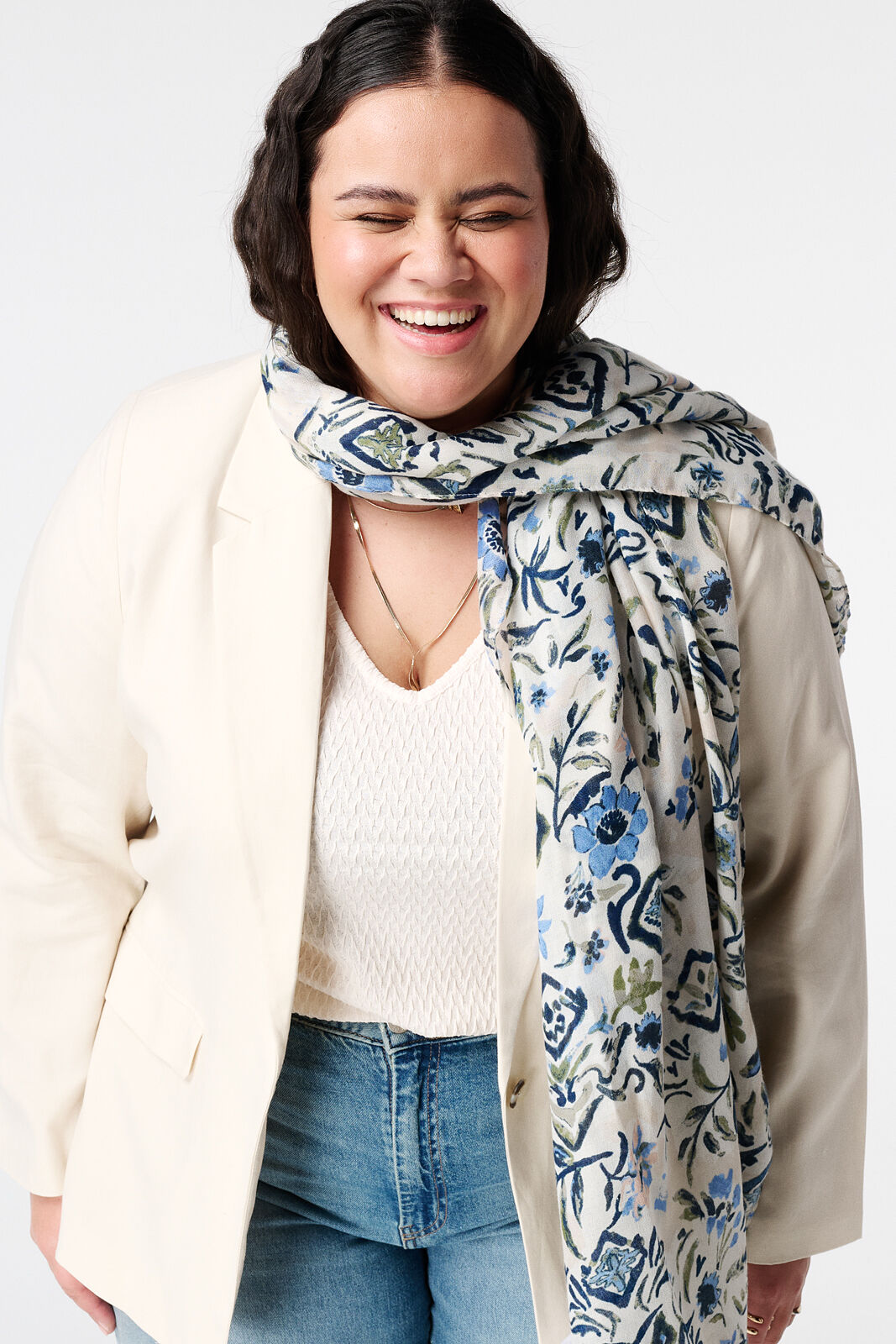 Sjaal met print image number 3