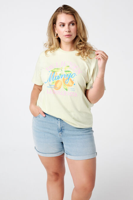 T-shirt met print T-shirt met print