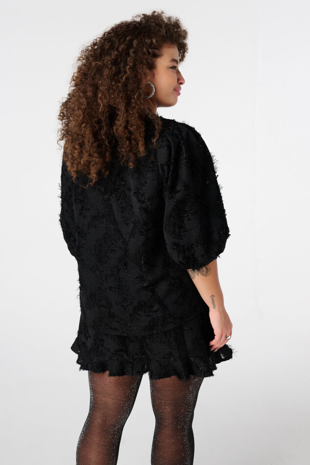 Chemisier à manches courtes bouffantes image number 3