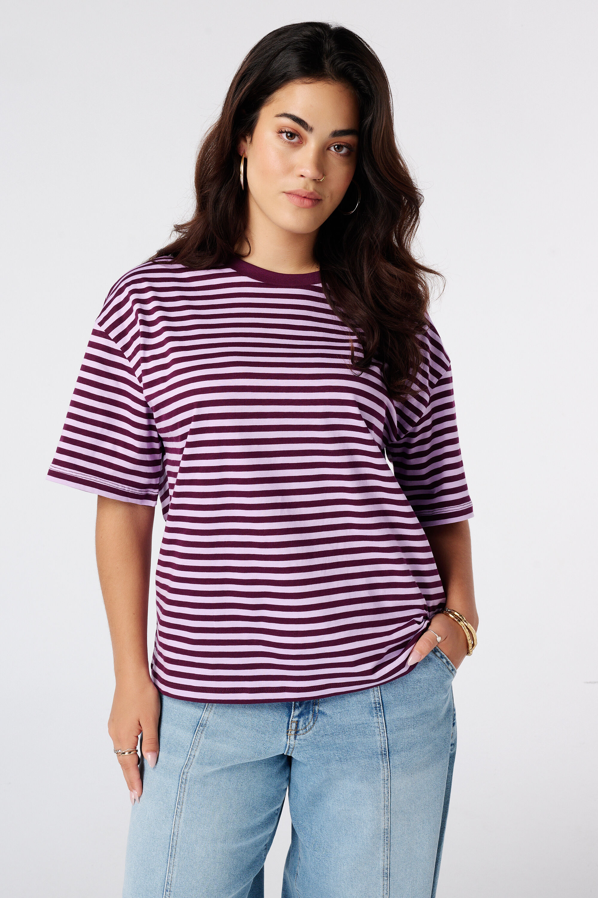 Gestreept t-shirt image number 0