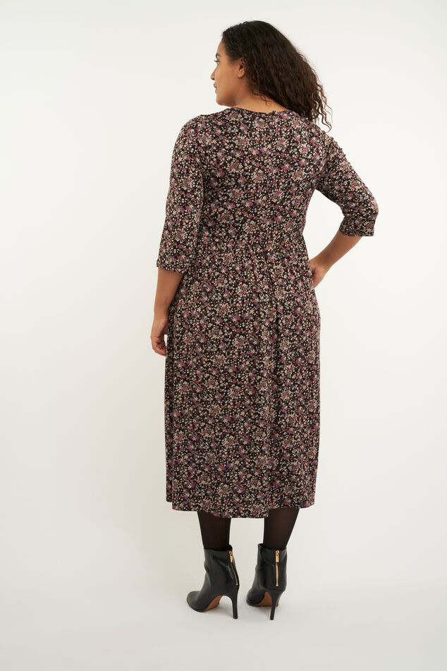 Lange jurk met print image number 3