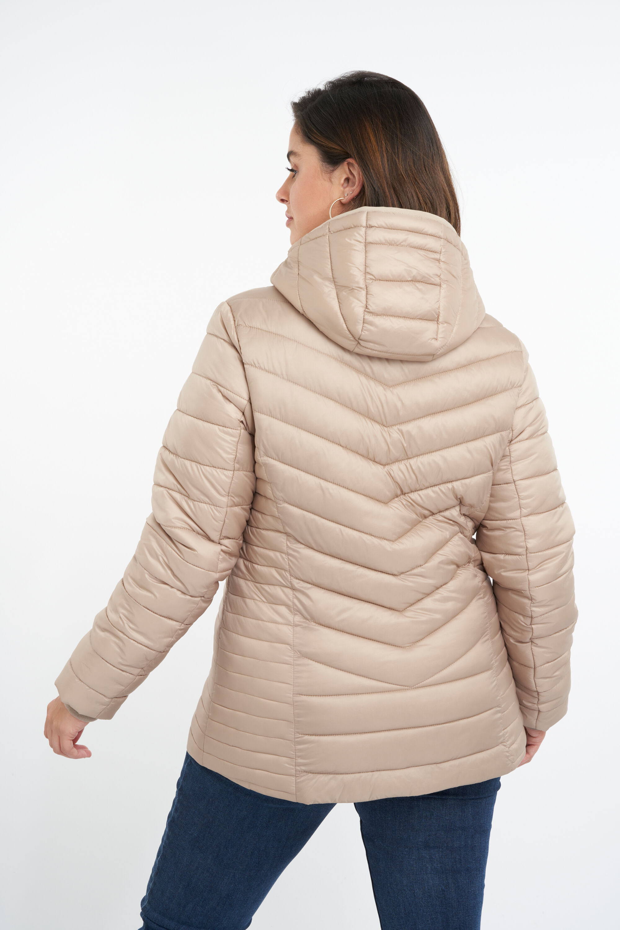 Veste l&eacute;g&egrave;re de mi-saison avec capuche image number 3