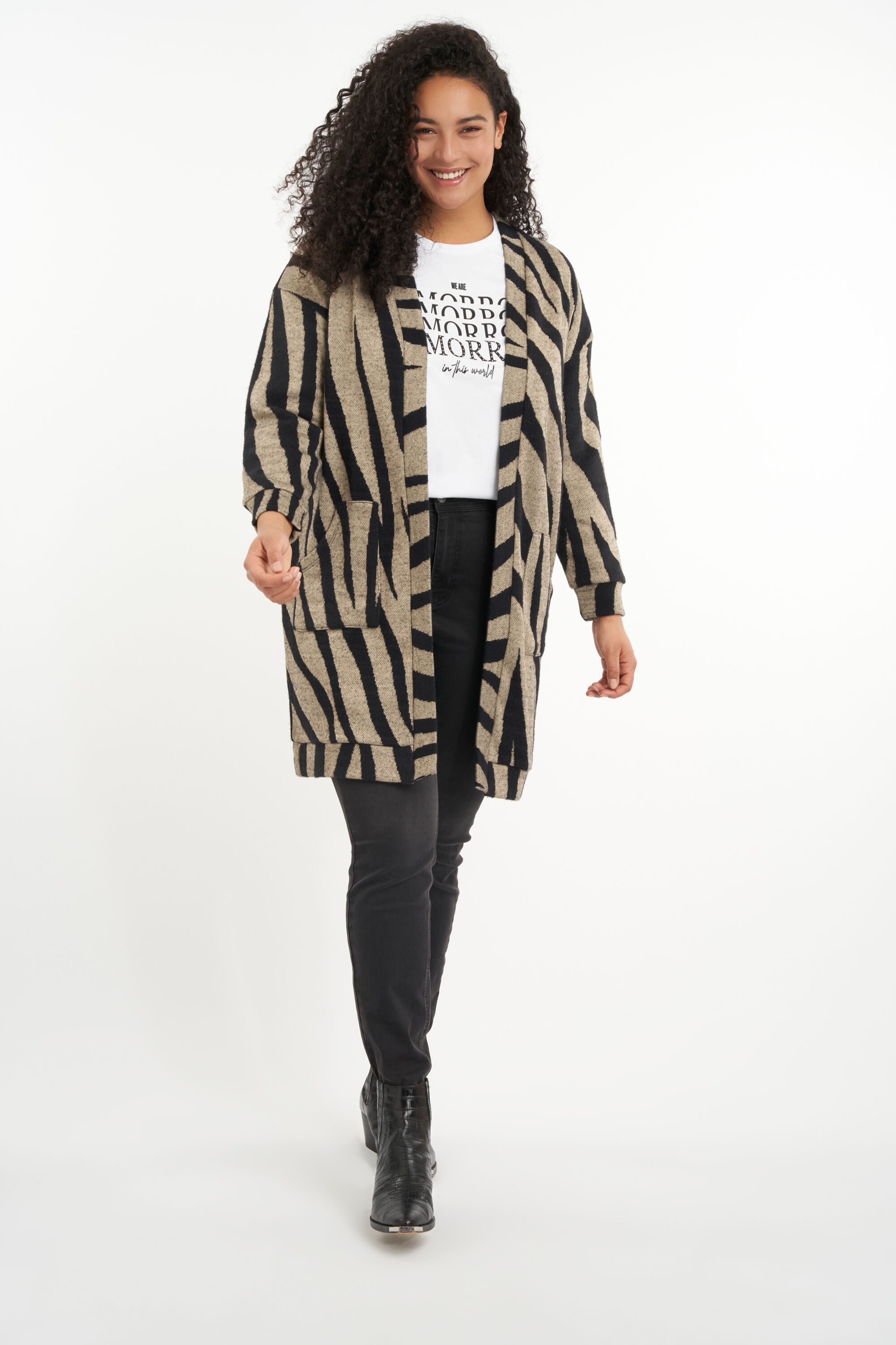 Cardigan &agrave; imprim&eacute; image number 6