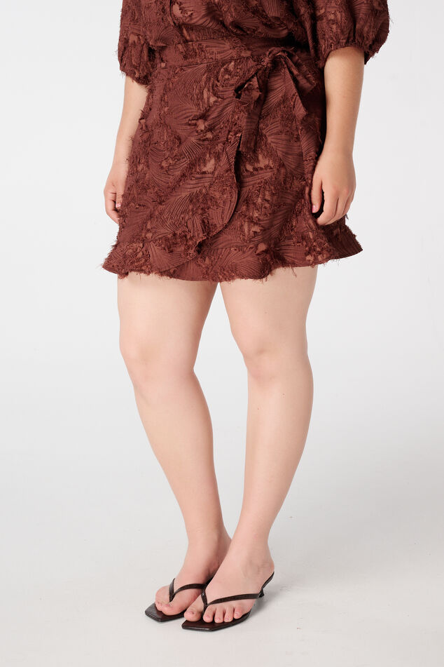 Skort met overslaglook image number 5