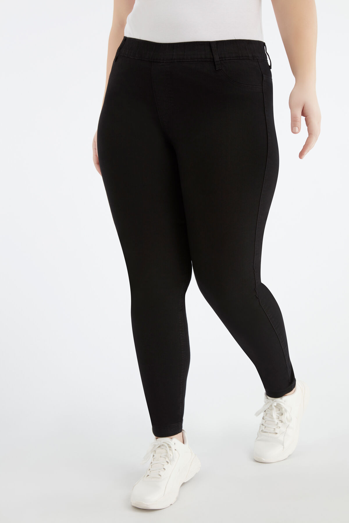 Slim fit tregging POPPY image number 5