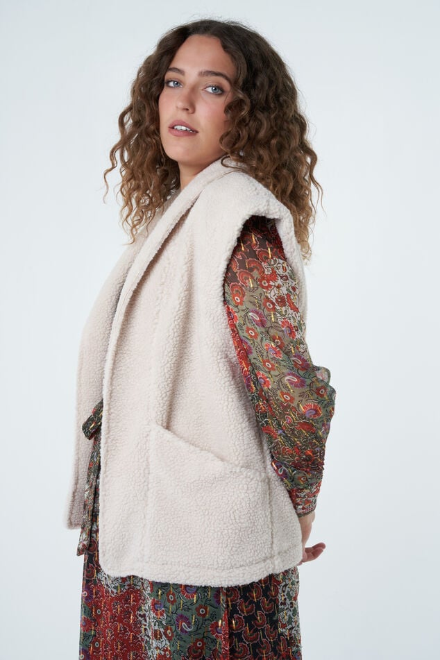 Teddy gilet image number 0