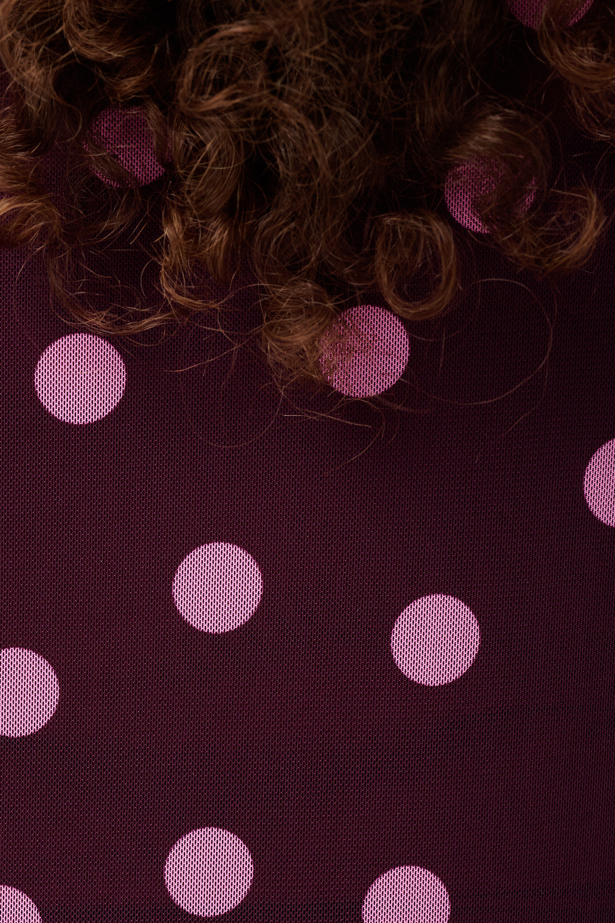 Top en maille &agrave; pois image number 6