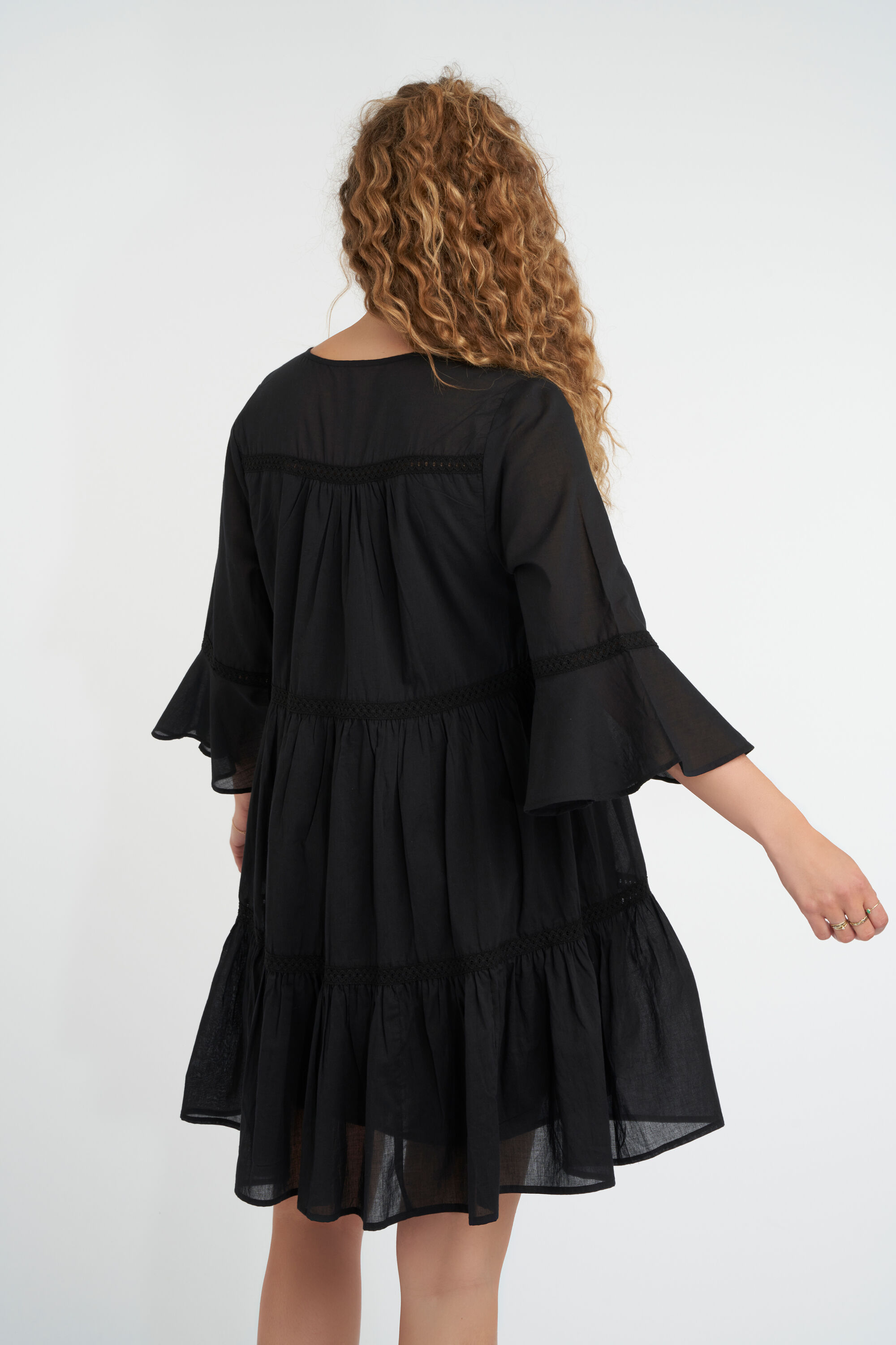 Robe coupe trap&egrave;ze image number 3