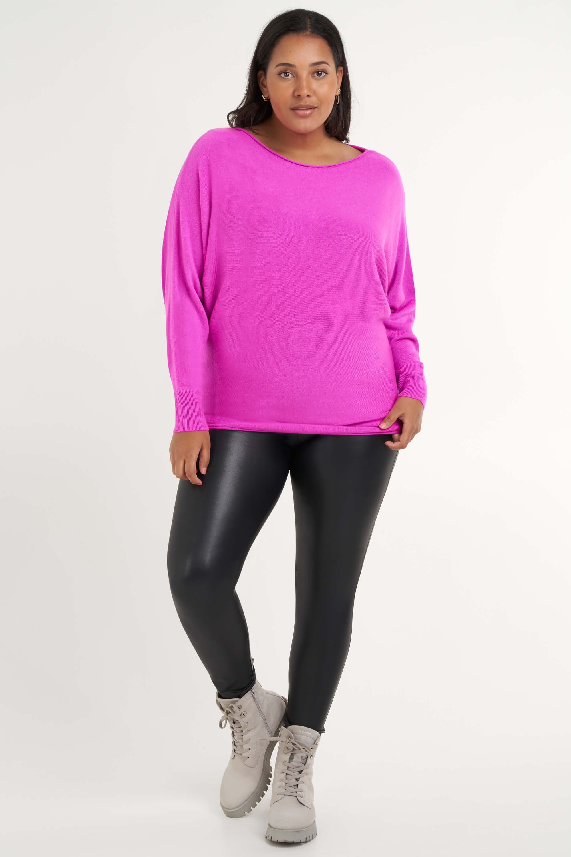 Pull &agrave; manches chauve-souris image number 4