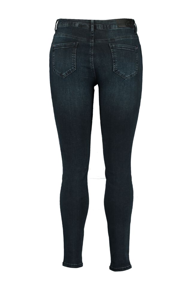 Skinny leg high waist jeans CHERRY image number 2