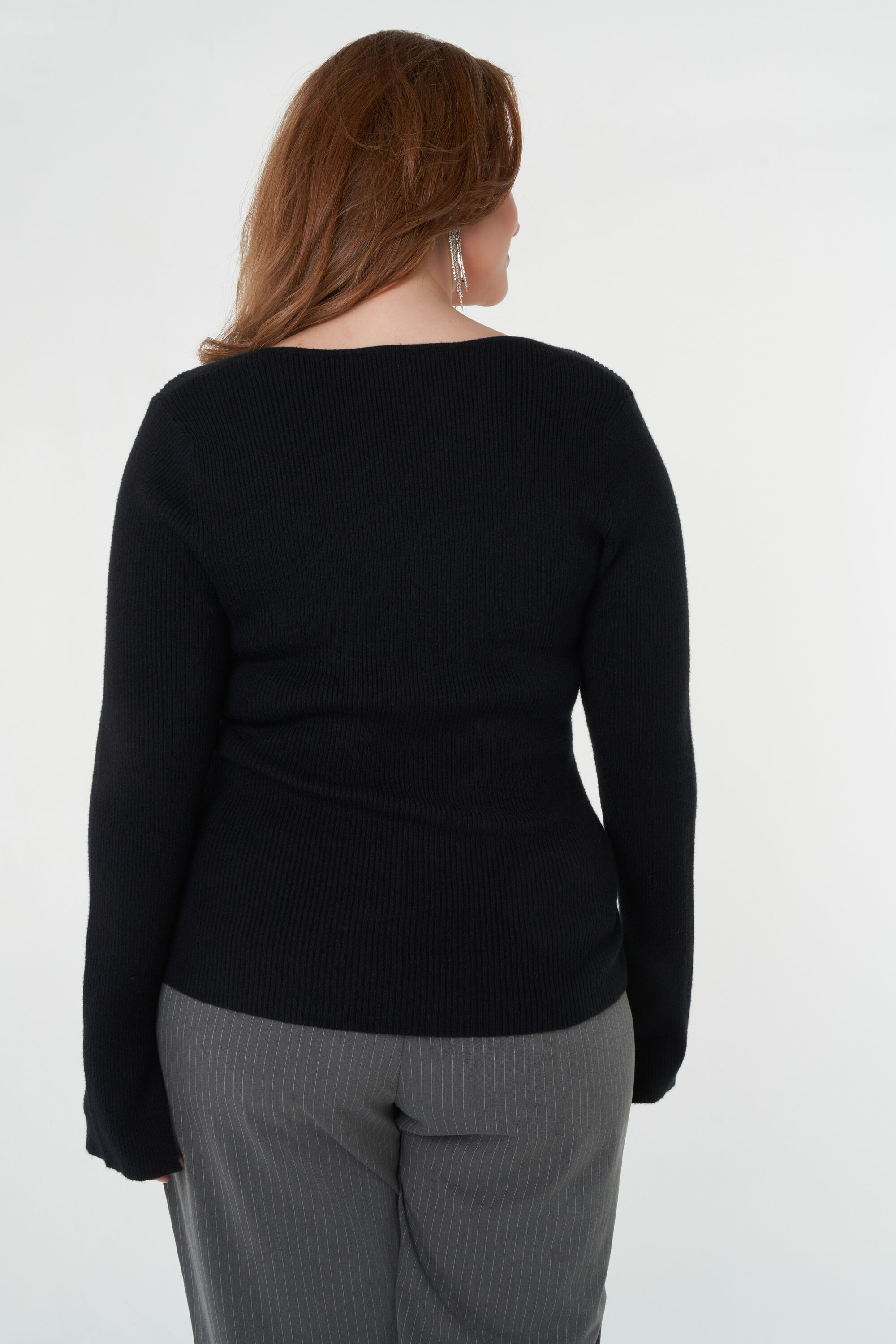 Fijngebreide top image number 4