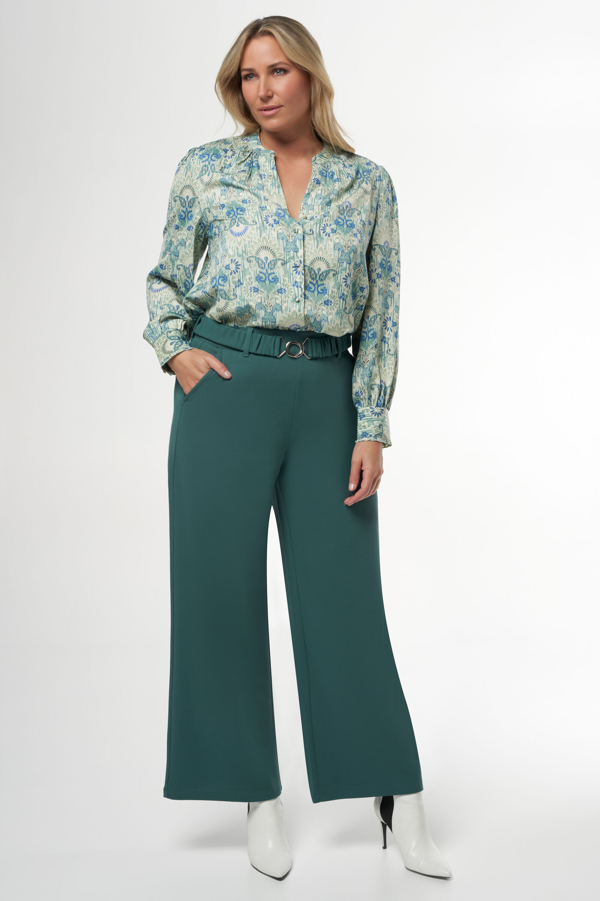 Chemisier satin on sale imprimé