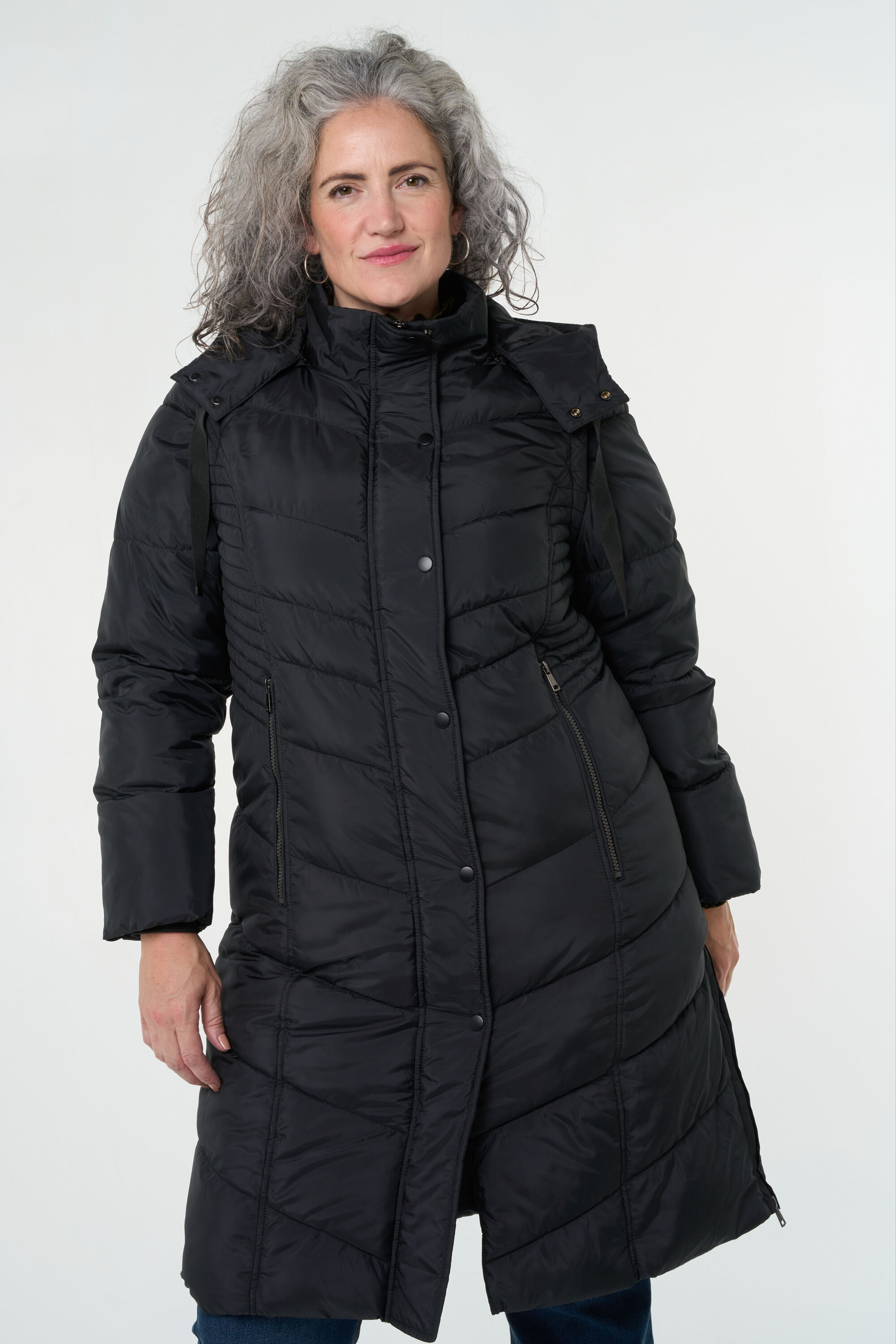 Veste longue matelass&eacute;e  image number 5