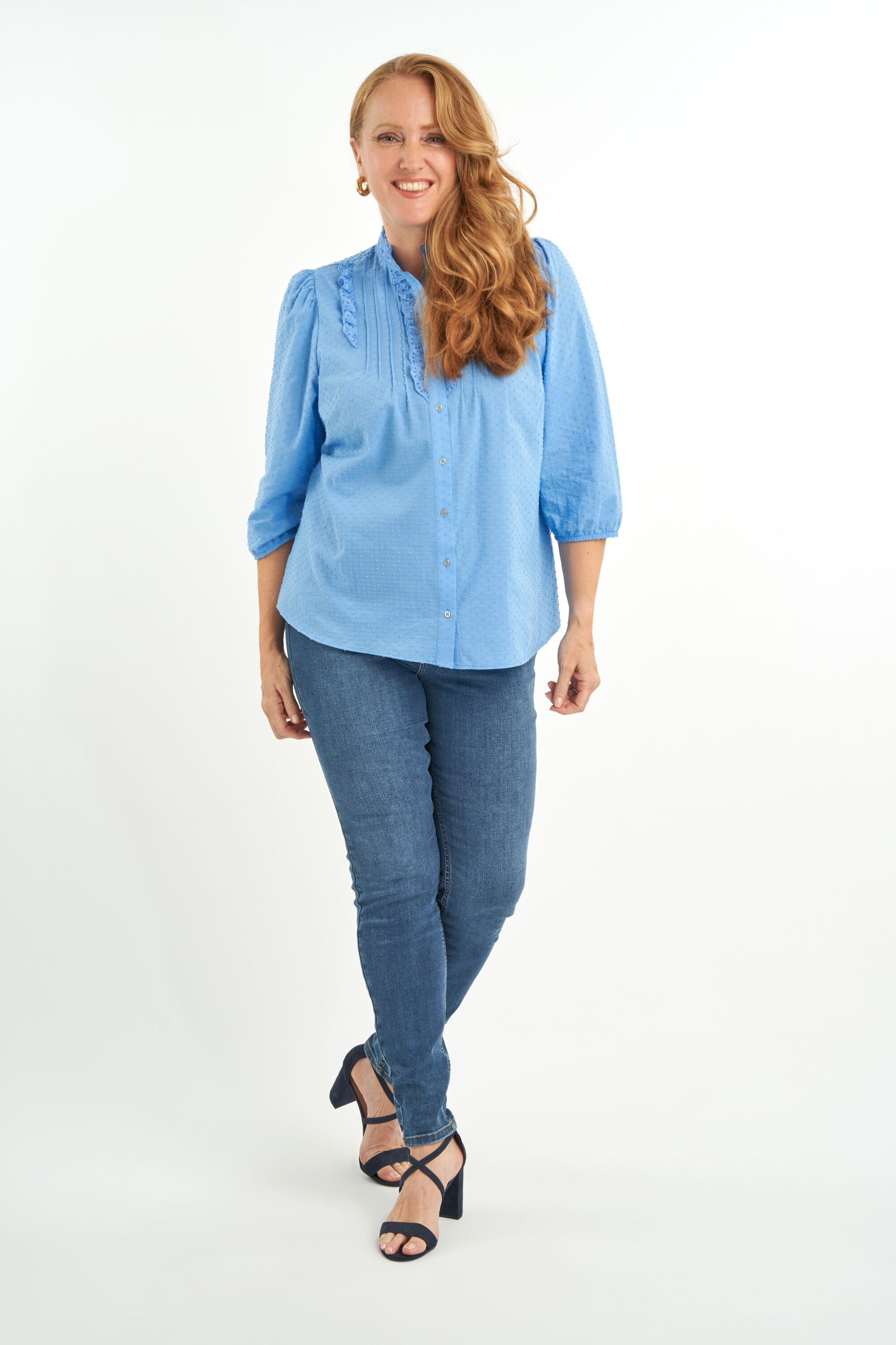 Chemisier &agrave; volants image number 5