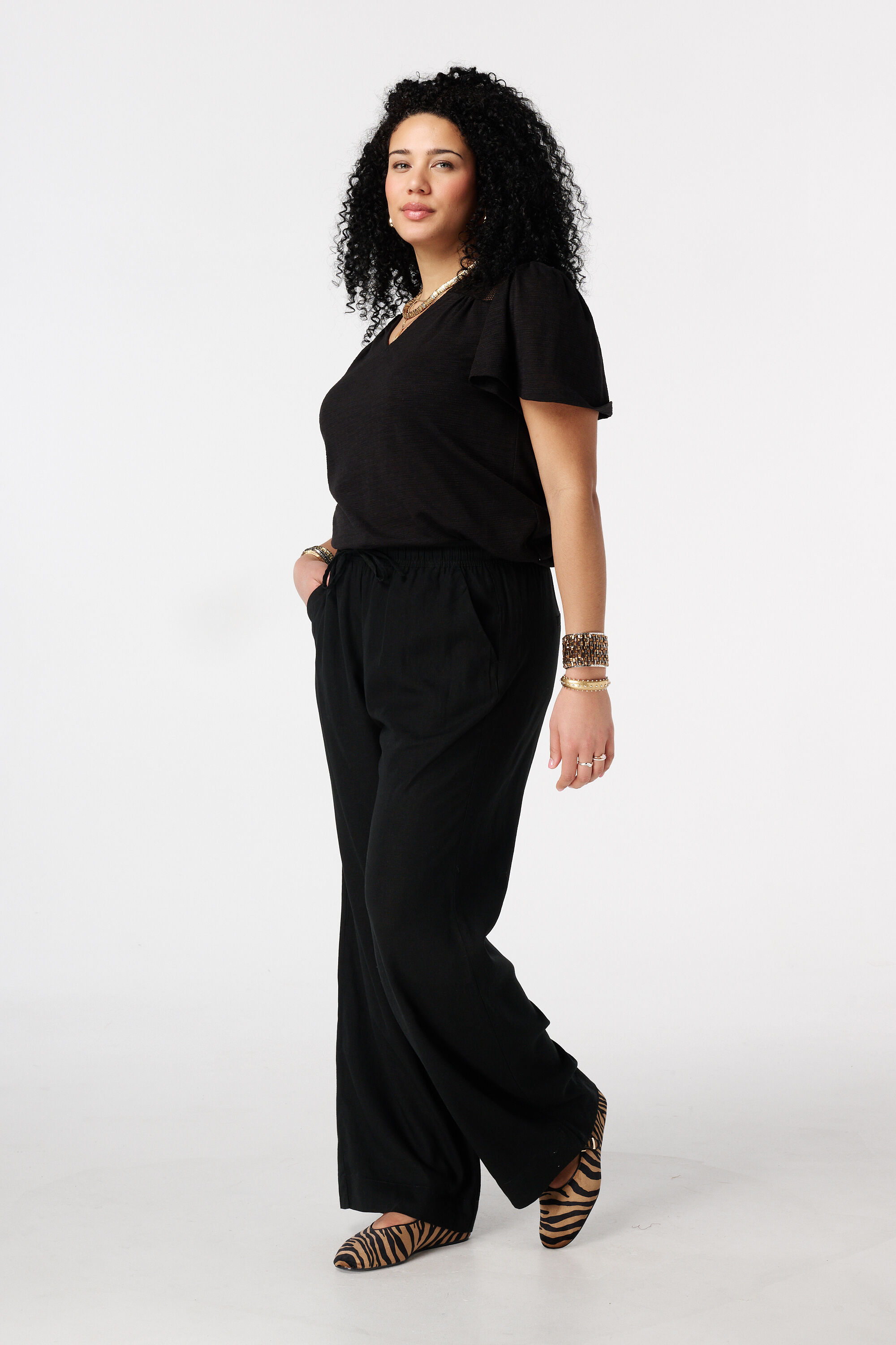 Linnen broek image number 0