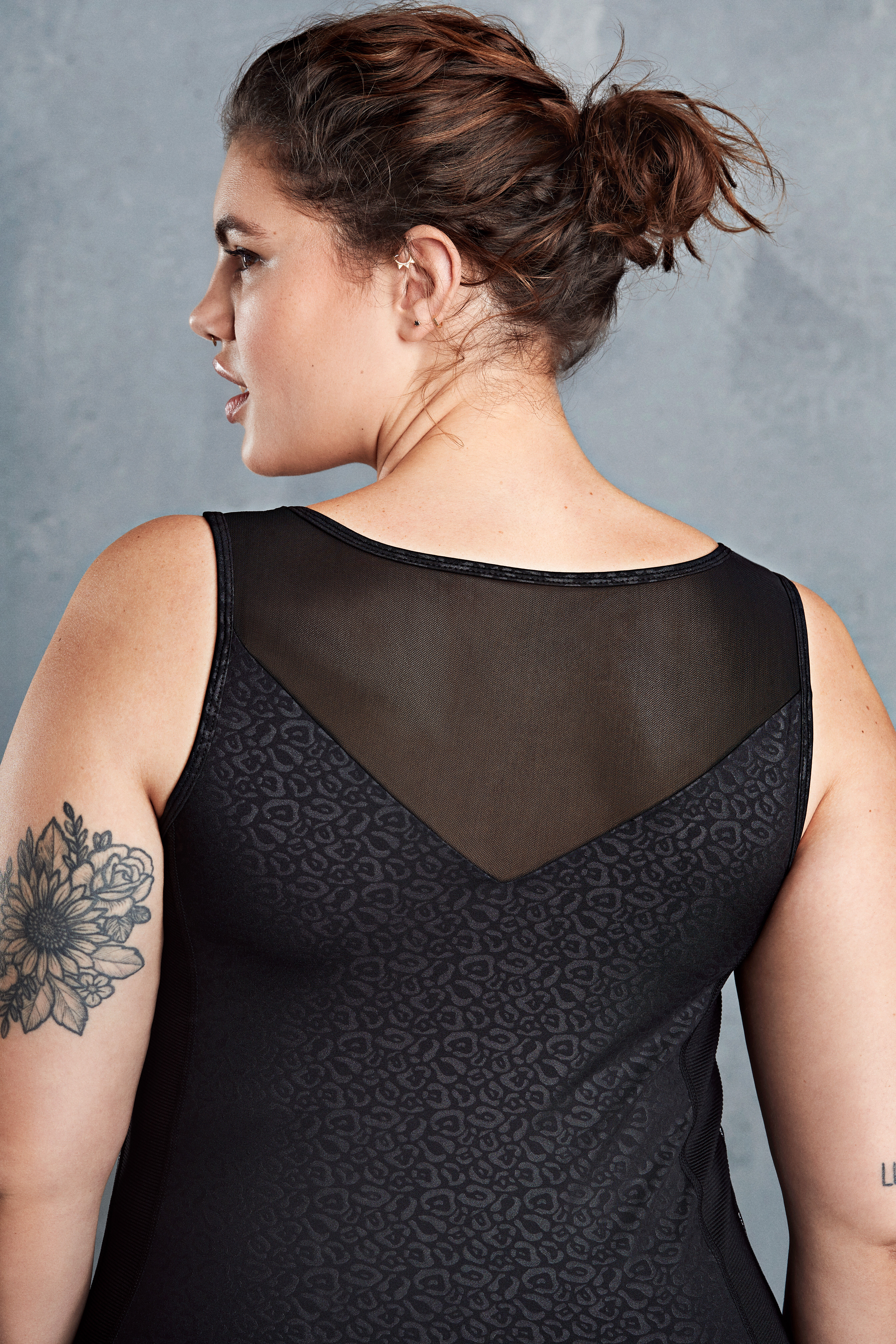 Tanktop met ribdetail image number 3