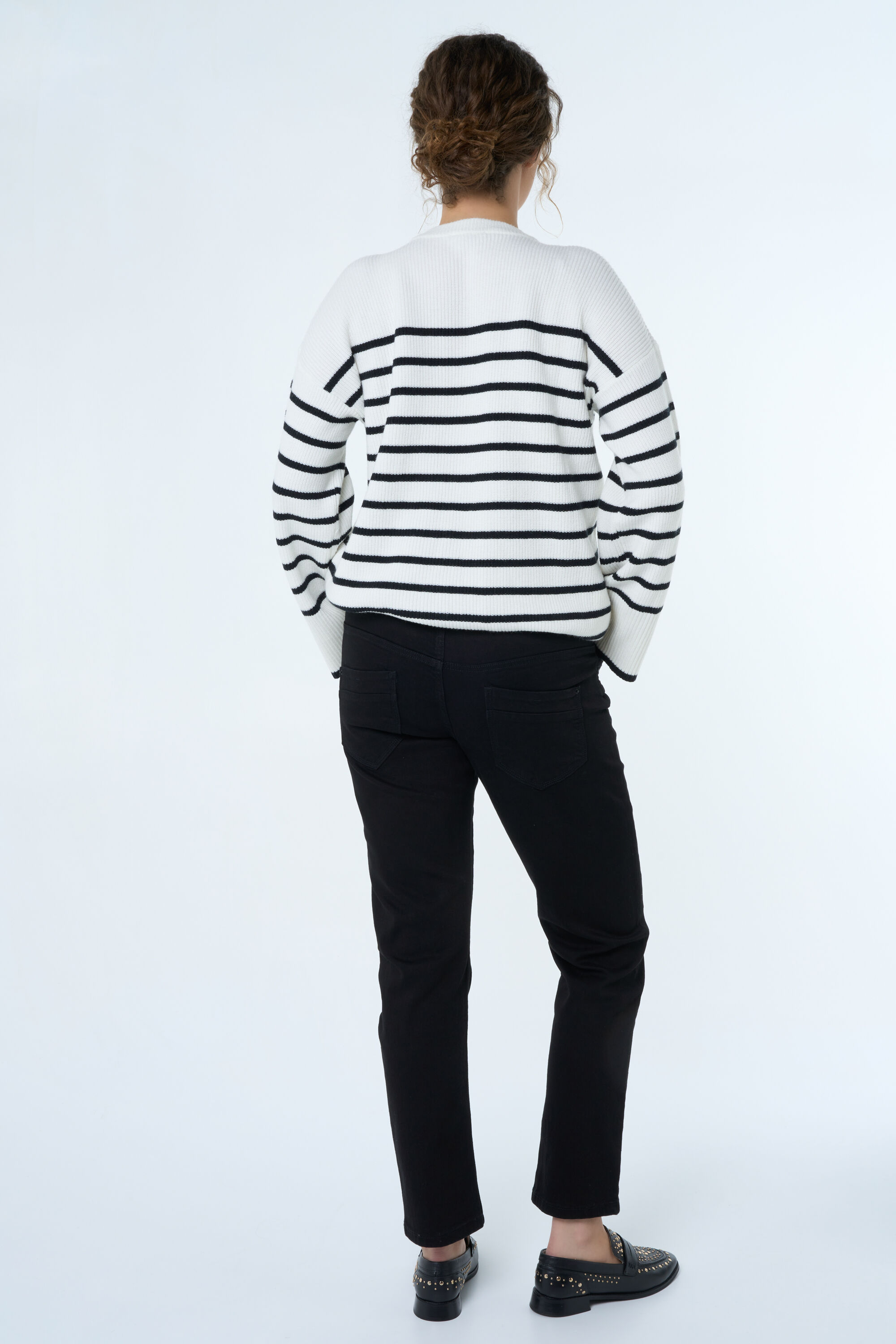 Loose leg jeans ROSE image number 4