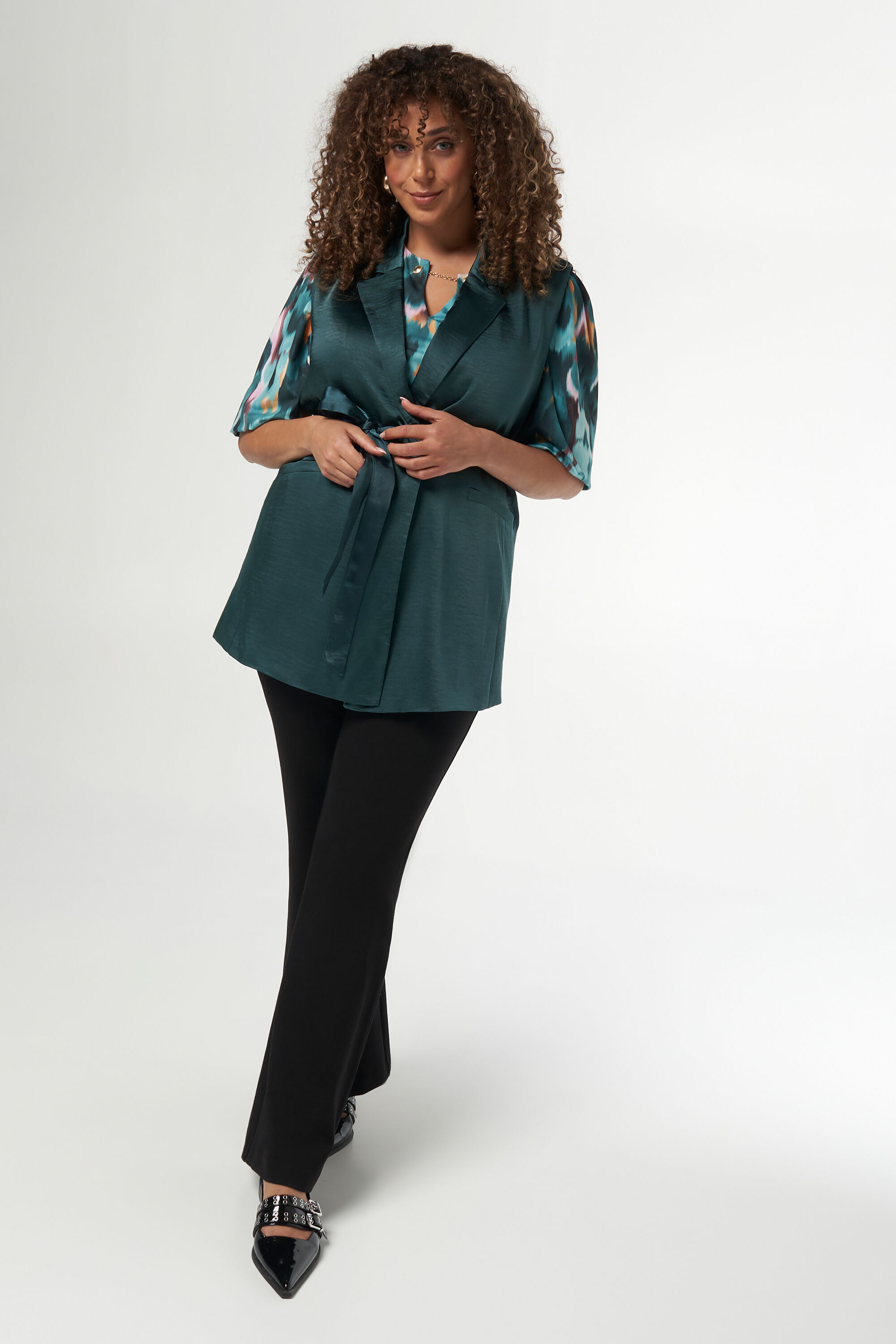 Satijnen gilet image number 5