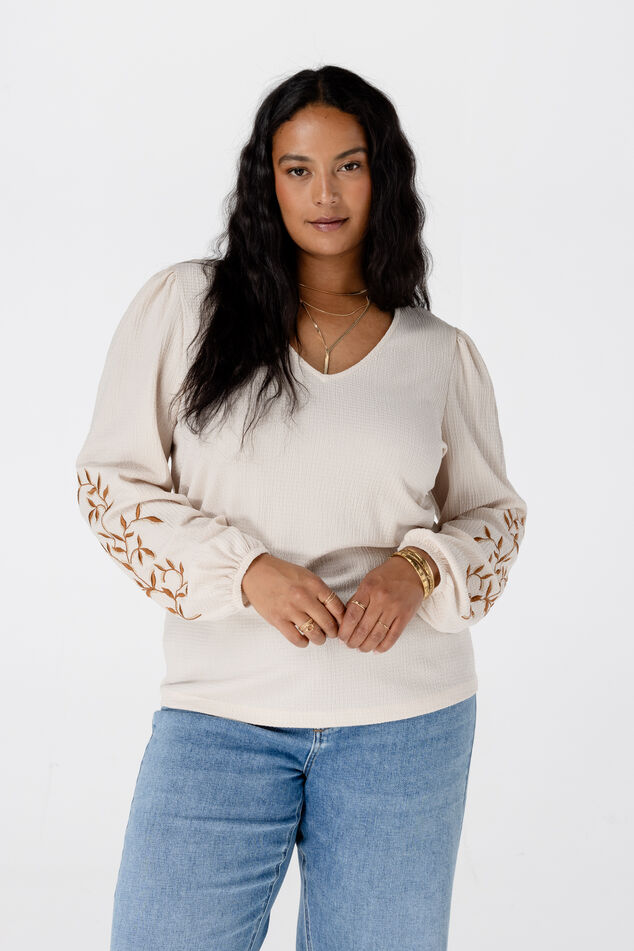 Haut avec broderie image number 0